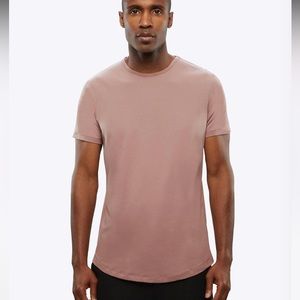 Cuts Clothing Curve Hem Shirt